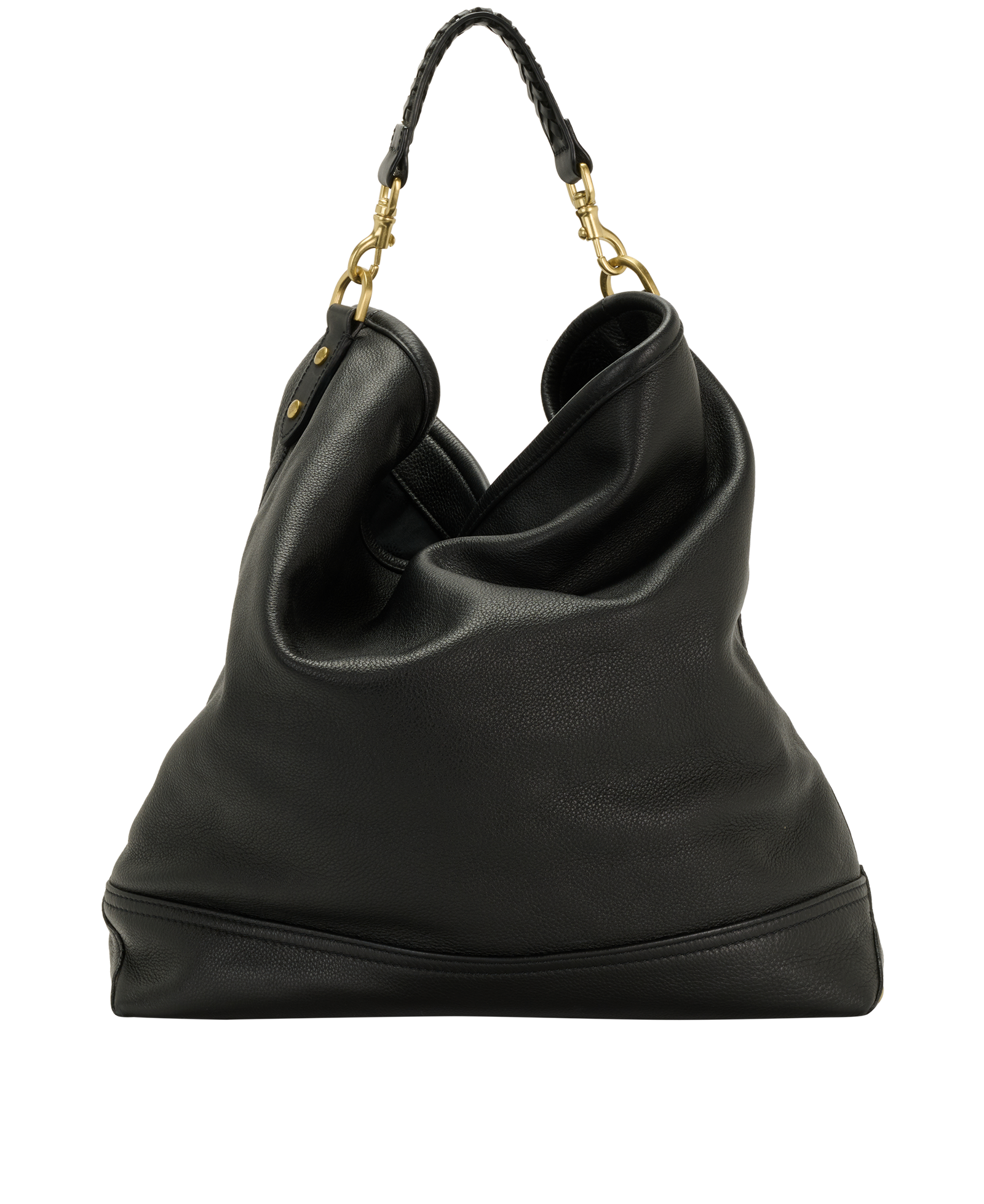 Effie Hobo, &pound;350, Handbags, Black, Leather, Back view